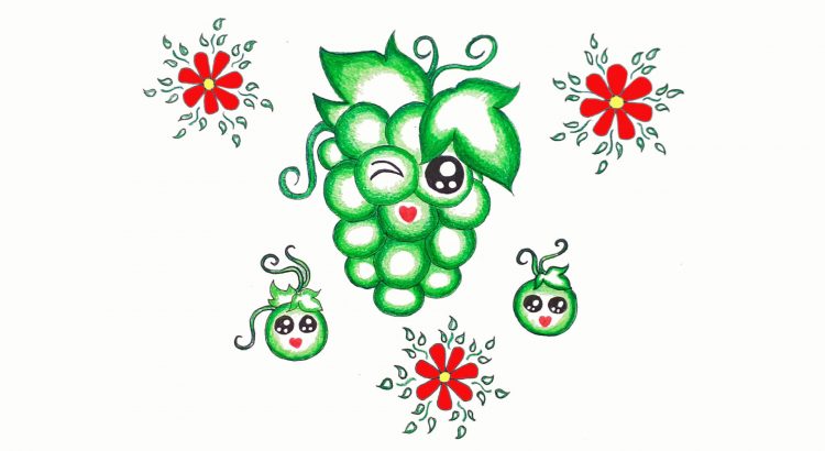Grapes Cartoon Image