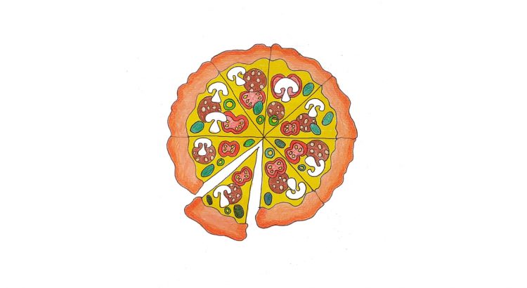 pizza cartoon